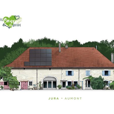 Gite Coeur De Nature Abergement-le-Grand Kültér fotó